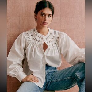 Sezane Otilia blouse, size 4